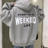 "Weekend Life" Oversized Hoodie