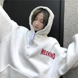 "Weekend Life" Oversized Hoodie