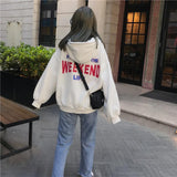"Weekend Life" Oversized Hoodie