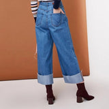 Retro Wide Leg Jeans