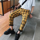 Relaxed Plaid Pants