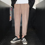 Relaxed Plaid Pants