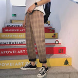 Relaxed Plaid Pants