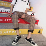 Relaxed Plaid Pants