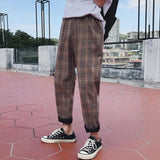 Relaxed Plaid Pants