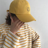 Embroidered Smile Hat