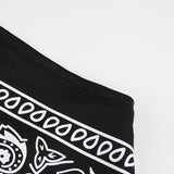 Bandana Spaghetti Strap Crop Top