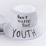 Don't Waste Your Youth Bucket Hat