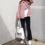 Basic Pastel Corduroy Jacket
