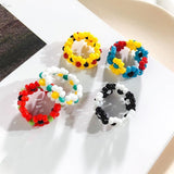 Handmade Resin Flower Rings