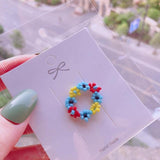 Handmade Resin Flower Rings