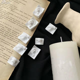 Marble Sculpture Earrings
