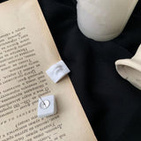 Marble Sculpture Earrings