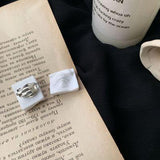 Marble Sculpture Earrings