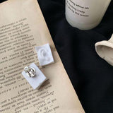 Marble Sculpture Earrings