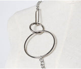 Basic Button Belt Bag With Detachable Chains