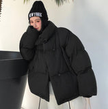 Oversized Basic Down Jacket