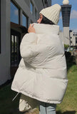 Oversized Basic Down Jacket
