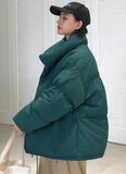 Oversized Basic Down Jacket