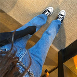High Waisted Wide Leg Vintage Fit Jeans