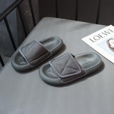 Oversized Velcro Slippers