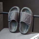 Oversized Velcro Slippers