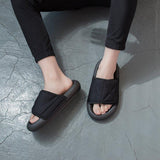 Oversized Velcro Slippers