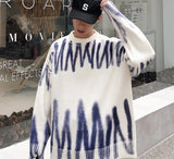 Oversized Scribble Sweater