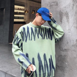 Oversized Scribble Sweater