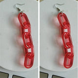 Acrylic Chain Earrings
