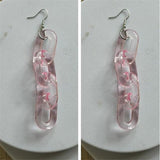 Acrylic Chain Earrings