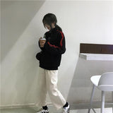 "New York" Embroidered Zip Up Pullover