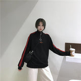 "New York" Embroidered Zip Up Pullover