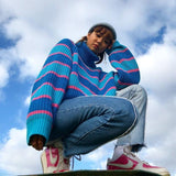 "Lazy" Thick Knit Turtleneck