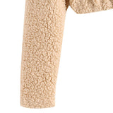 Cropped Fleece Pullover