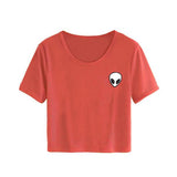 Alien Embroidered Tee