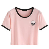 Alien Embroidered Tee