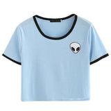 Alien Embroidered Tee