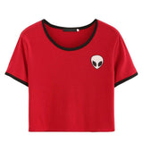 Alien Embroidered Tee