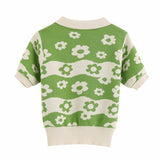 Retro Floral Polo