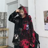 Deconstructed Tie Dye Hoodie