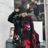 Deconstructed Tie Dye Hoodie