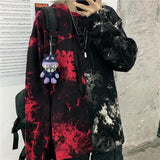Deconstructed Tie Dye Hoodie
