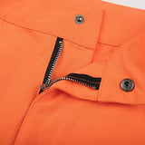 Orange Cargo Trousers