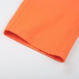 Orange Cargo Trousers