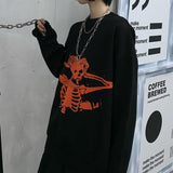 Angry Skeleton Knit Sweater