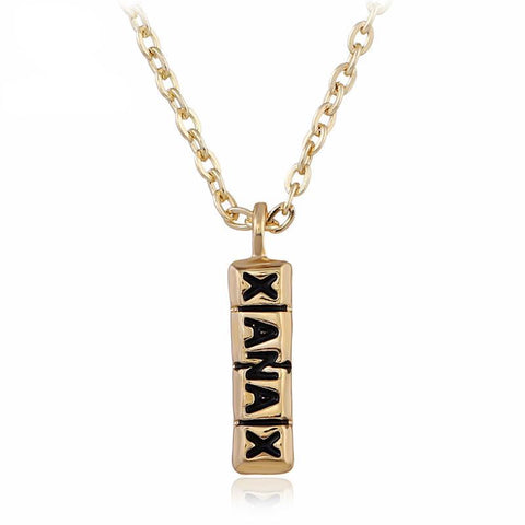 Xanax Bars Necklace