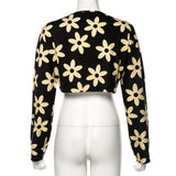 Daisy Cropped Cardigan
