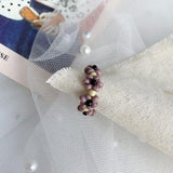 Handmade Resin Flower Rings