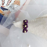 Handmade Resin Flower Rings